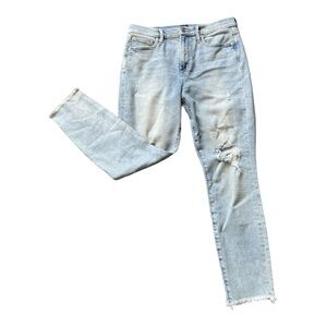#024, Gap ripped knee jeans, size 30